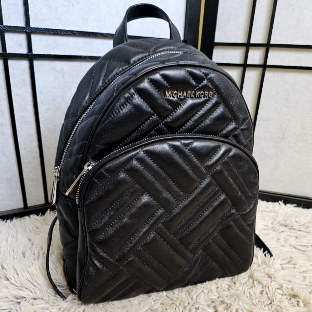 Michael Kors Quilted Backpack